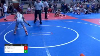 67 lbs Semifinal - Sawyer Watkins, Spiro Bulldogs vs Timothy Pilon, Tahlequah