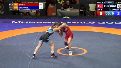 62 kg Semifinal - Adaugo Nwachukwu, USA vs Anastasiia Sidelnikova, UWW