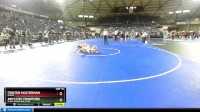 136 lbs Cons. Round 5 - Tristen Hosterman, NWWC vs Bryston Crawford, Elma Wrestling Club