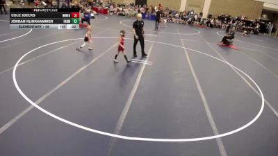 Elementary - 64 lbs Alex VanHal, NRHEG vs Charles Kunz, Farmington