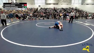 131 lbs Champ. Round 2 - Andrew SIsson, BH-BL Youth Wrestling vs Donavin Eggleston, Xtreme Wrestling