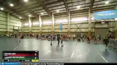 60 lbs Semifinal - Tayven Kem, Utah vs Camden Recopuerto, Hawaii