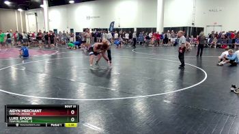 175 lbs Placement (16 Team) - Luke Spoor, Team Delaware vs Aidyn Merchant, Team STL Orange