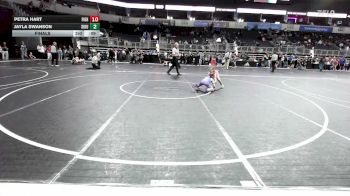 64 lbs 5th Place - Charlize Blair, Frontenac WC vs Evielynn Scott, Topeka Blue Thunder