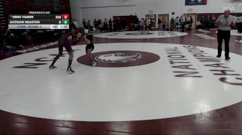 125 lbs Cons. Round 2 - Jackson Heaston, Upper Iowa vs Keno Vanier, Augsburg