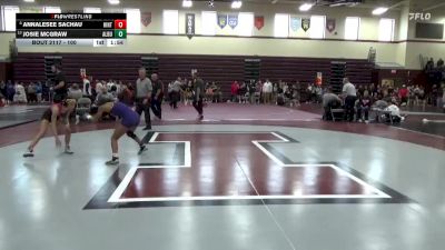 100 lbs Cons. Round 2 - Annalesee Sachau, Hinton-SBL vs Josie McGraw, Alburnett