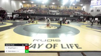 106 lbs Quarterfinal - Liam Mcgettigan, Gilman School vs Eli Gabrielson, St. Mary's Ryken