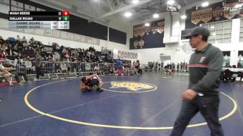 132 lbs Champ. Round 1 - Dallas Rojas, Villa Park vs Noah Reese, San Clemente