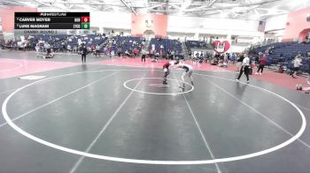 133 lbs Champ. Round 2 - Luke Magnani, Lycoming vs Carver Moyer, Norwich