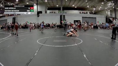 105 lbs Round 3 (6 Team) - Jake Appello, Yale Street vs Hayden Seymour, TDWC