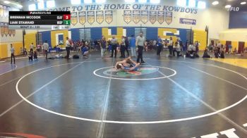 132 lbs Cons. Round 4 - Liam Stamand, Winter Springs vs Brennan McCook, Clay