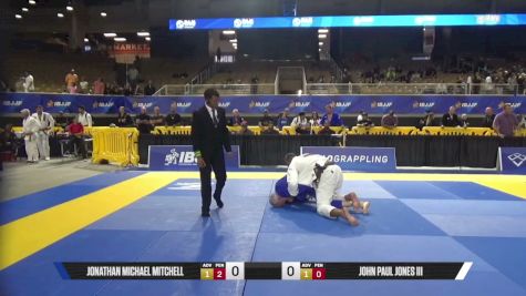 John Paul Jones III vs Jonathan Michael Mitchell 2026 Pan Jiu Jitsu IBJJF Championship