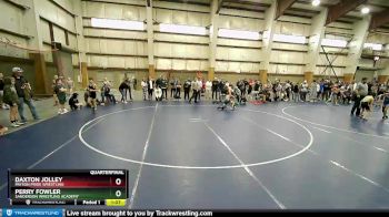 90 lbs Quarterfinal - Perry Fowler, Sanderson Wrestling Academy vs Daxton Jolley, Payson Pride Wrestling