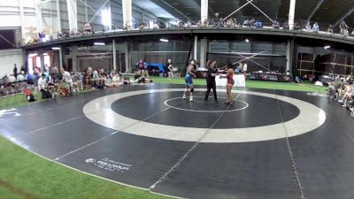 140 lbs Ariyanah Parson, Virginia vs Nora Akpan, Minnesota