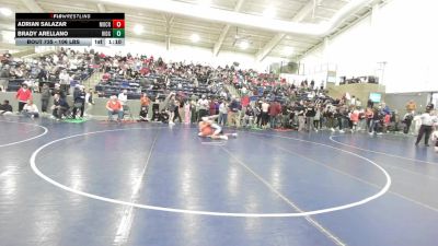 106 lbs Cons. Quarters - Brady Arellano, Ridgeline vs Adrian Salazar, Mountain Crest