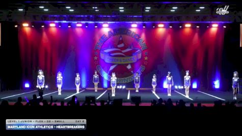 Maryland Icon Athletics - Heartbreakers [2026 L1 Junior - Flex - D2 - Small Day 2] 2026 The American Masters Baltimore Nationals