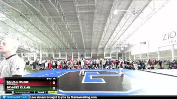 145 lbs Champ. Round 2 - Bryndee Killian, Layton vs Karalie Harris, Springville