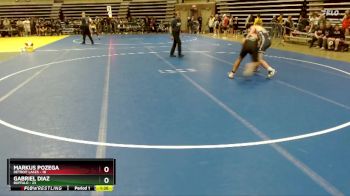 140 lbs Cons. Round 1 - Markus Pozega, Detroit Lakes vs Gabriel Diaz, Buffalo