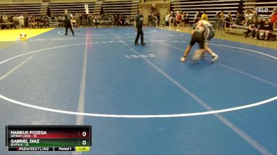 140 lbs Cons. Round 1 - Markus Pozega, Detroit Lakes vs Gabriel Diaz, Buffalo