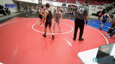 96 lbs 3rd Place - Bentyn Snead, Barnsdall Youth Wrestling vs Sean Barton, Warrior Wrestling Club