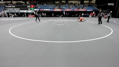 285 lbs Cons. Round 2 - 7 Garine Gibson, Central Methodist vs 9 Luke Cox, Georgetown