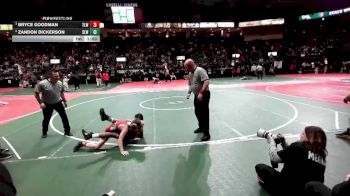 85 lbs Semifinal - Bryce Goodman, TLWA vs Zandon Dickerson, SLW1