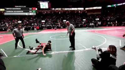 85 lbs Semifinal - Bryce Goodman, TLWA vs Zandon Dickerson, SLW1