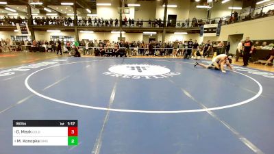 190 lbs Semifinal - Greyson Meak, Cold Spring Harbor vs Maximus Konopka, Simsbury