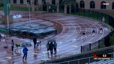 Men's 200m Championship, Heat 5
