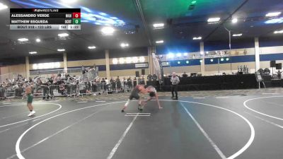 123 lbs Round Of 64 - Alessandro Verde, Nighthawk WC vs Matthew Esqueda, Ocrtc