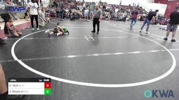 49 lbs Final - Rawley Wolf, Wolfpak Wrestling vs Jose Rosas Jr., OKC Saints Wrestling