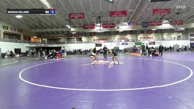 117 lbs Champ. Round 3 - Mariah Dillard, Wayland Baptist University vs Saki Yoshikawa, Lindenwood University