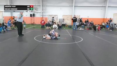 64 lbs Round 6 (8 Team) - Oscar Ormond, Rogue WC vs Andrew Yost, CP Wrestling