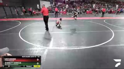 60 lbs Quarterfinal - Levi Knode, X-factor Elite vs Everett Harcus, Belmont/Platteville