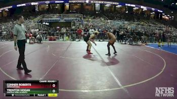 1A 160 lbs Champ. Round 1 - Trenton Hogan, Lincoln Park Academy vs Conner Roberts, Wewahitchka