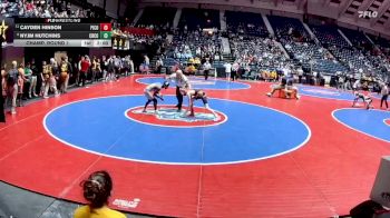 2A-106 lbs Champ. Round 1 - Cayden Hinson, Pike County vs Nyjm Hutchins, Crisp County