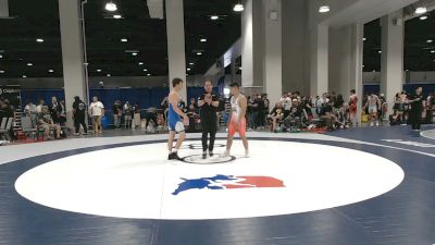 72 kg Champ. Rd Of 64 - Kyle Lew, WAR Training Center vs Jake Glade, Mustang Wrestling Club