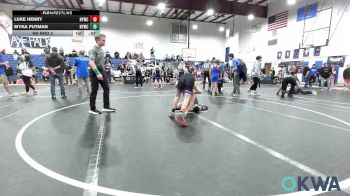 110 lbs Rr Rnd 2 - Luke Henry, Newcastle Youth Wrestling vs Myka Putman, Newcastle Youth Wrestling