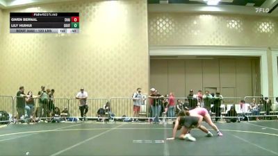 123 lbs Consi Of 32 #2 - Gwen Bernal, Chain Gang vs Lily Huihui, South Kona WC