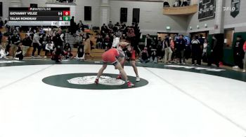 157 lbs Quarterfinal - Giovanny Velez, New Bedford vs Talan Rondeau, Silver Lake