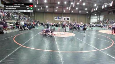 132 lbs Champ. Round 3 - Kolby Quint, Arkansas City vs Jackson Yeatman, Westmoore