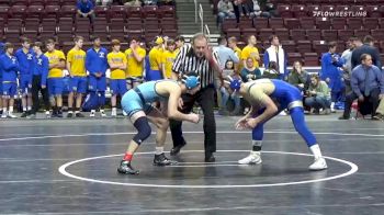 138 lbs Consolation - Ian Oswalt, Burrell Hs vs Trevor Weyandt, Chestnut Ridge Hs