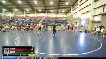 175 lbs Semis & 1st Wrestleback (8 Team) - Jacob Green, UTAH1 vs Dylan Block, MONTANA2