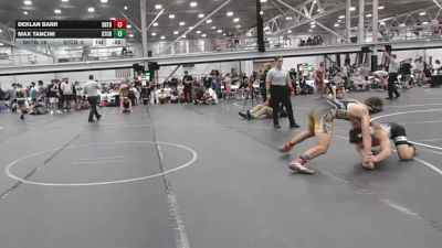126 lbs Quarterfinals (8 Team) - Deklan Barr, Team Shutt B Team vs Max Tancini, Steller Trained Cad Bane