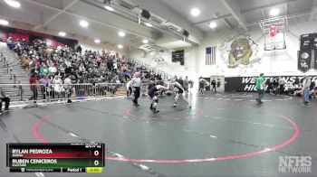 126 lbs Champ. Round 1 - Rylan Pedroza, Buena vs Ruben Ceniceros, Eastside