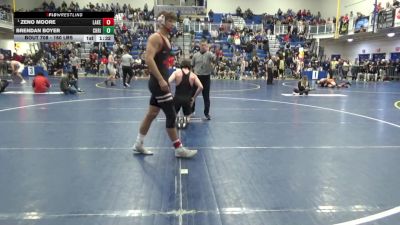 160 lbs R-16 - Zeno Moore, Lake Highland Prep-FL vs Brendan Boyer, Christian Brothers Acad.-NJ