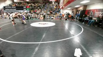 215 lbs 3rd Place Match - Lukas Balfanz, Campbell County vs Michael Swan, Natrona County