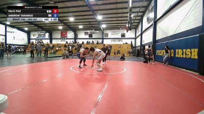 150-157 lbs 1st Place Match - Andrew Tarango, Invicta Wrestling Academy vs Valo Paz, NXT LVL Wrestling Academy