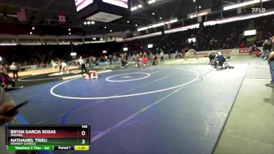 106 lbs Champ. Round 3 - Nathaniel Trieu, Kennedy Catholic vs Bryan Garcia Rosas, Prosser