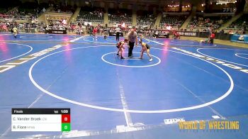 76 lbs Final - Cael Vander Broek, Legends Of Gold vs Bryce Fiore, NFWA / Clay